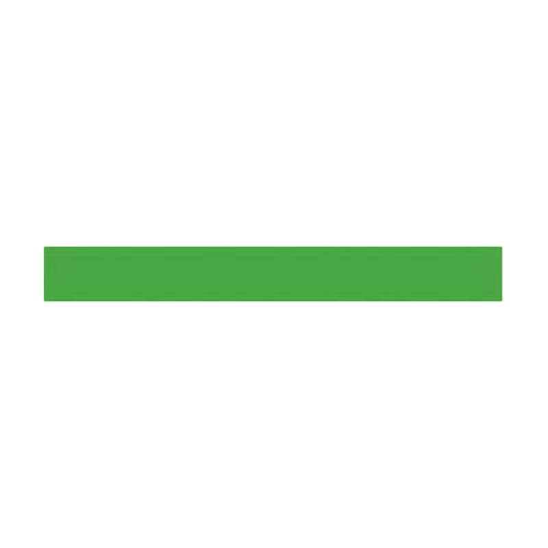 Cleanroom Tape, 1/2"x18 Yds, 3" Core, 5.5 mil, Green